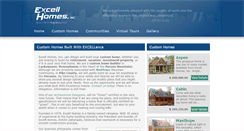 Desktop Screenshot of excellhomesinc.com